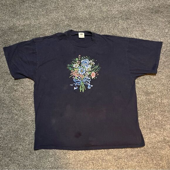 Vintage puffer print flowers - Picture 4 of 6